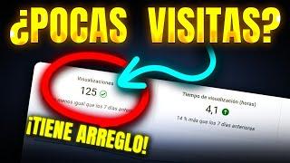 ¿TU CANAL de YOUTUBE tiene POCAS VISITAS? ¡CAMBIA ESTO! 