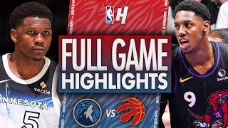 Minnesota Timberwolves vs Toronto Raptors - Full Game Highlights | November 21, 2024-25 NBA Season