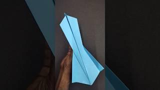 Easy Paper plane with fly far ️| #youtubeshorts #shorts #origamipaperairplane #paperplane