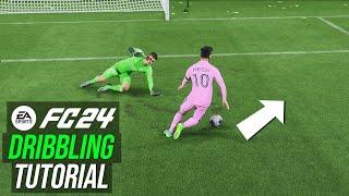 EA FC 24 - DRIBBLING TUTORIAL - How to Easily Dribble Past Your Opponent