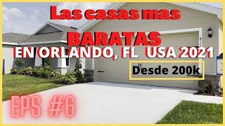 Las casas mas baratas del area de ORLANDO,FL  desde los 200K