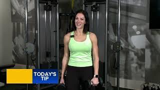 Fitness tip: Work your shoulders