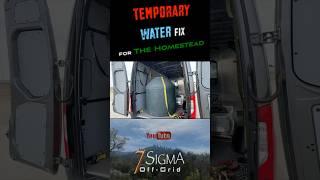 Water Tank on The Homestead (Norwesco 305 gallon)#water #offgrid #homestead #tinyhouse