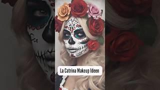 La Catrina Makeup Ideen | Sugar Skull | La Calavera #makeup #halloween #ai #kostüm #shorts