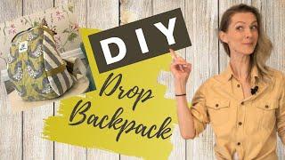 HANDMADE DROP BACKPACK   / DAMLA SIRT ÇANTASI / РЮКЗАК-КАПЕЛЬКА СВОИМИ РУКАМИ (Diy Sewing Tutorial)