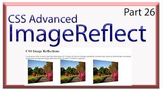 CSS Advance Image Reflections Hindi