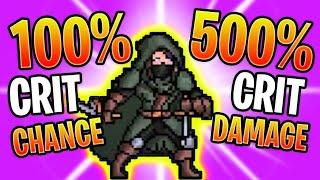 100% Crit Chance & 500% Crit Damage Assassin is BROKEN! | Dungeon Exiles