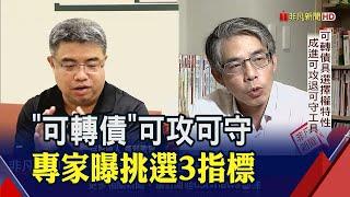 可轉債具選擇權特性!"進可攻退可守"專家曝挑選指標 籲跟緊大戶.留意下車時機｜非凡財經新聞｜20221122