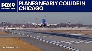 Planes narrowly miss collision at Chicago Midway Airport