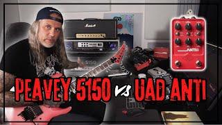 PEAVEY 5150 BLOCK LETTER vs UAD ANTI 1992 HIGH GAIN AMP