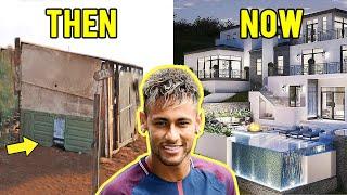 Top 10 Footballers Houses - Then and Now | Ronaldo, Neymar, Messi