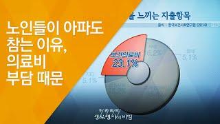 노인들이 아파도 참는 이유, 의료비 부담 때문 - (2015.12.23_566회 방송)_참을 수 없는 고통, 만성통증 치료의 골든타임을 잡아라