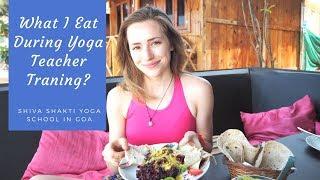 What I eat during my Yoga Teacher Training in Shiva Shakti Yoga School in Goa?