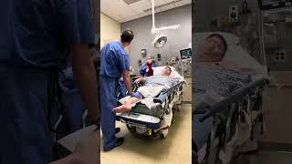 Broken & Reset Leg (turn closed caption on) Watch till the end!! Please subscribe!! #viral #funny