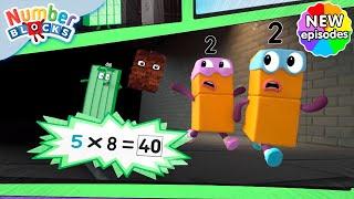 Super Eights Assemble | S7 E11 | Learn Times Tables | @Numberblocks