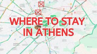 WHERE to STAY in Athens Greece (Athens Travel Guide 2024)!