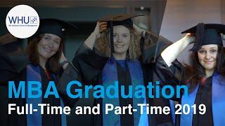 WHU Graduation | Full-Time & Part-Time MBA Program 2019