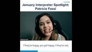 Interpreter Spotlight: Patricia Fassi