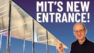 MIT’s Futuristic New Entrance Canopy!