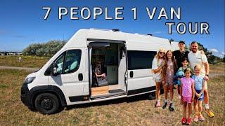 VAN TOUR SLEEPS 7 - NEW LAYOUT NOT SEEN BEFORE!