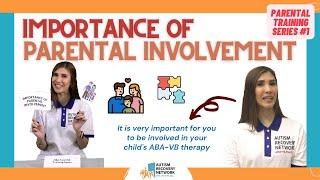 Importance Of Applied Behavior Analysis Parental Training - Parental Training Series 1