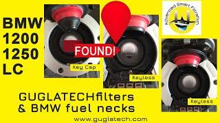 BMW  R1200/1250 LC fuel neck  and Guglatech filter mounting and differences revealed.