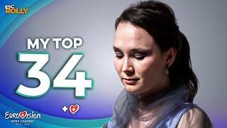 Eurovision 2025 | My Top 34 - NEW: 