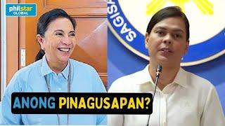 Bakit bumisita si VP Sara Duterte kay dating VP Leni Robredo?