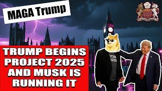 Trump Begins Project 2025 Process