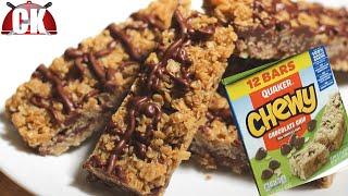 How To Make No Bake Oat Bars | If You Like Quaker Chewy Granola Bars You'll love these!