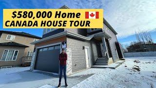 Canadian Houses| Inside a $580,000 House In Canada| Life In Canada| House in Edmonton, AB