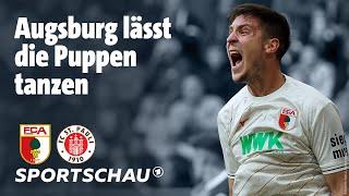 FC Augsburg – FC St. Pauli Highlights Bundesliga, 3. Spieltag | Sportschau Fußball