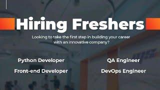 MS Hiring Freshers As Python/QA/lFrontend / Software Engineer Apply Now