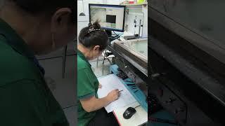First inspection of custom machined parts #inspectionservices #customparts #oemparts