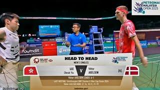 Viktor Axelsen (den) vs. Lee Cheuk Yiu (hkg) | Petronas Malaysia Open 2025 | R32