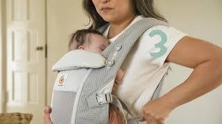 Ergobaby Adapt SoftFlex™ Mesh and SoftTouch™ Cotton Carrier | Easy As 1 2 3