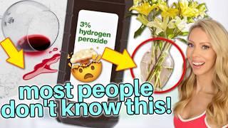 20 *GENIUS* Uses for Hydrogen Peroxide That Will BLOW YOUR MIND! 