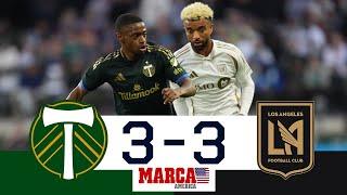 First MLS goal for Giroud! | Portland Timbers 3-3 LAFC | HGHLIGHTS | MLS