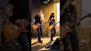 battle guitar #jameshetfield #slash #monkband #metallica #gunsnroses