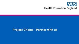 Project Choice - Partner with us