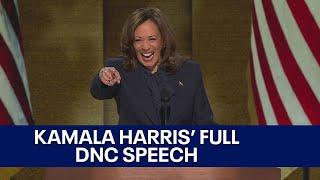 2024 DNC: Kamala Harris' full speech at Democratic National Convention | KTVU