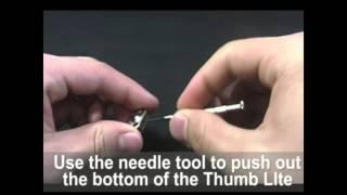 How to Replace the Batteries on a Lucky Line Thumb Lite™