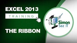 Microsoft Excel 2013 Training - The Ribbon - Excel Training Tutorial