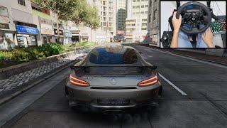 Mercedes-Benz AMG GT-R - Test Drive Unlimited Solar Crown | Logitech g923 gameplay