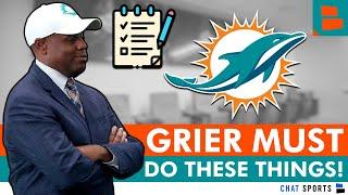 Miami Dolphins To Do List For Rest Of NFL Offseason