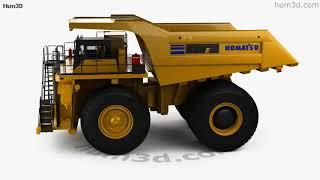 Komatsu 830E Dump Truck 2023 3D model by 3DModels.org