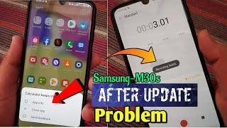 Samsung M30s After Android 11 Update Problems | Voice Recording Issue fix, Keep stopping Issue