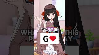 What does this picture say? #riddle #vtuber