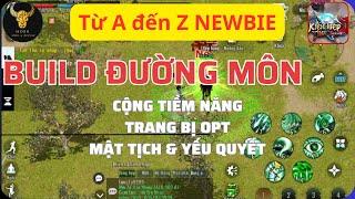 Hướng dẫn Đường Môn Châm VL2 mobile Kiếm Hiệp Tình 2