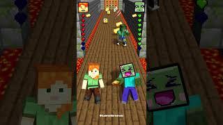 Minecraft New Dungeon Run | Alex vs Zombie | Ultimate Survival! #minecraft